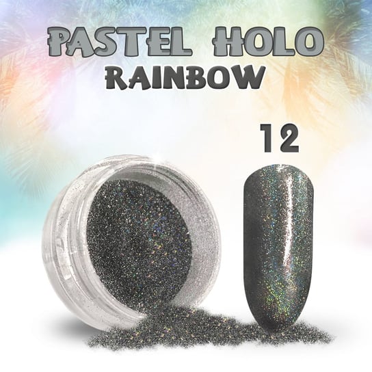 Pastel Holo Rainbow 0,5 g Nr 12 - magiczny efekt tęczy AllePaznokcie