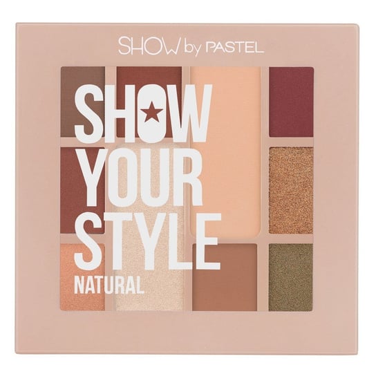 Pastel, Show by Pastel, Paleta cieni do powiek Show Your Style Natural Pastel