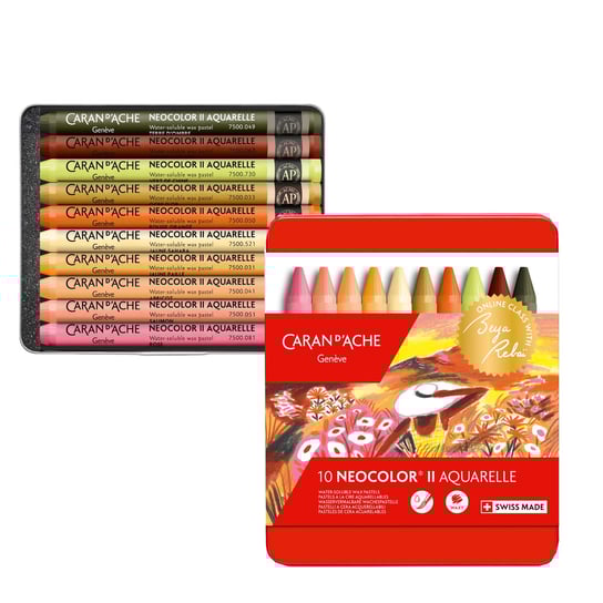 Pastele Caran d'Ache Neocolor II Beya Rebai Warm Shedes CARAN D'ACHE