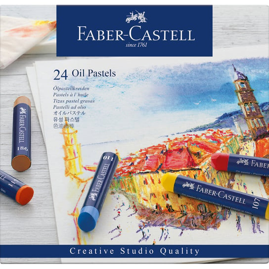 Pastele olejne, 24 kolory Faber-Castell