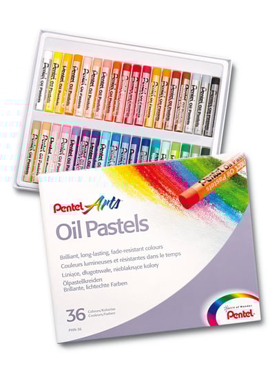 Pastele olejne, 36 kolorów, Pentel Pentel