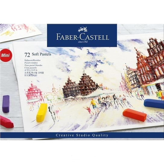 Pastele suche, 72 kolory Faber-Castell