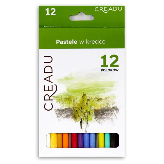 Pastele w kredce, 12 kolorów Creadu
