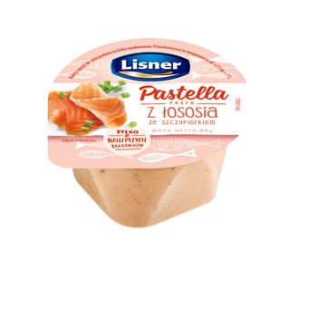 Pastella Pasta Z Łososia Ze Szczypiorkiem Lisner 80G M&C
