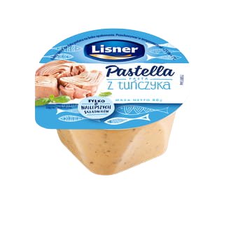 Pastella Pasta Z Tuńczyka Lisner 80G M&C