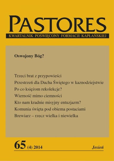 Pastores 65 (4) 2014 Opracowanie zbiorowe