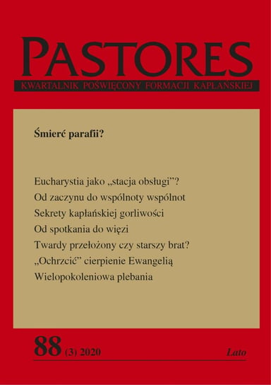 Pastores 88 (3) 2020 Opracowanie zbiorowe