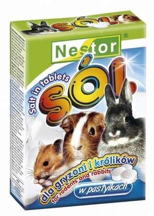 Pastylki soli dla gryzoni NESTOR. Nestor