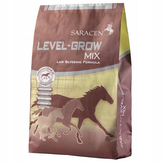 Pasza SARACEN Level- Grow Mix 20kg - pasza dla koni, źrebiąt, odsadów Inny producent