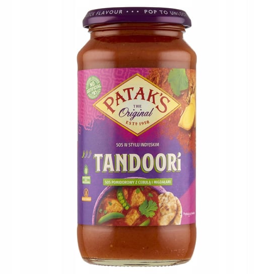 Patak's Tandoori Sos pomidorowy z migdałami 450 g Inna marka
