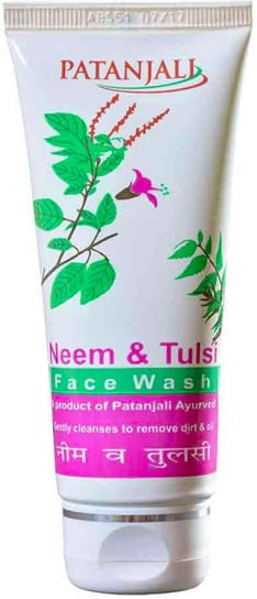 Patanjali, Ziołowy żel do mycia twarzy Neem & Tulsi, 60 g Patanjali