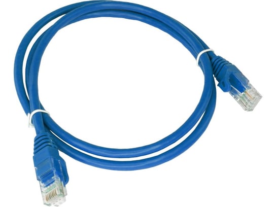 Patch-cord U/UTP kat.6 PVC 2.0m niebieski ALANTEC  - ALANTEC Zamiennik/inny
