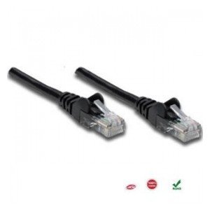 PatchCord Intellinet Cat.5e UTP 100% Miedź 1m Czarny Intellinet