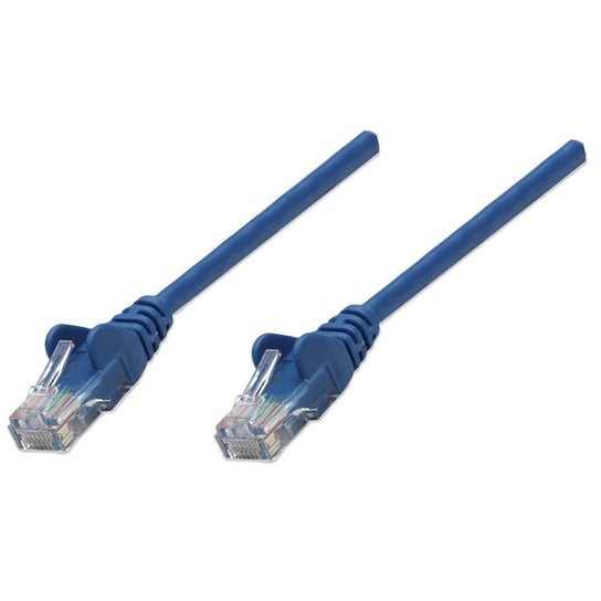 PatchCord Intellinet Cat.5e UTP 100% miedź 3m Niebieski Intellinet