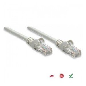 PatchCord Intellinet Cat.6 UTP 100% Miedź 1m Szary Intellinet