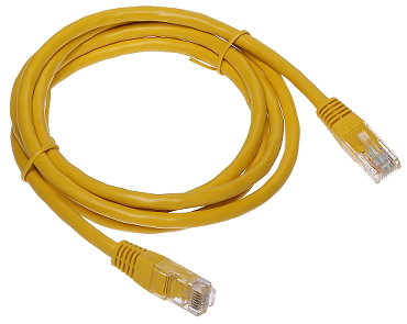 Patchcord Rj45/6/1.5-Yellow 1.5 M Delta