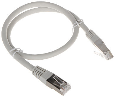 PATCHCORD RJ45/FTP6/0.5-GY 0.5 m Delta