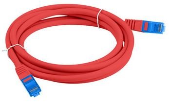 Patchcord S/FTP 6a LANBERG Fluke Passed PCF6A-10CC-0100-R, 1 m Lanberg