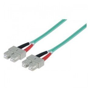 Patchcord światłowodowy TechlyPro OM3 50/125 MM SC-SC Duplex 1m Techly