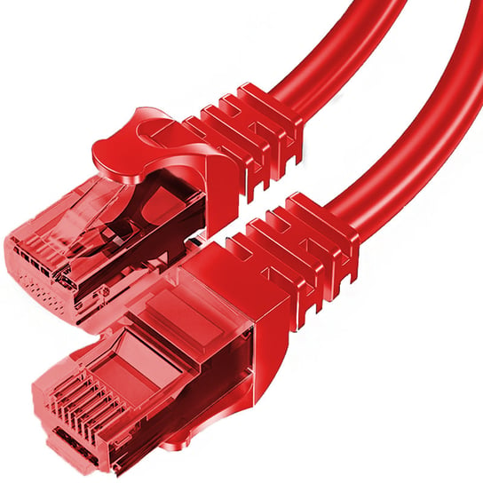 Patchcord UTP kat. 5e 3,0m CZERWONY Inna marka