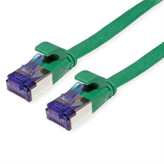 Patchkabel VALUE FTP, Cat.6A (Class EA), extra plat, groen, 2 m Value