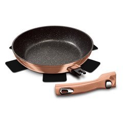 Patelnia 24cm odpinany uchwyt BerlingerHaus BH-1948 Rose Gold Berlinger Haus