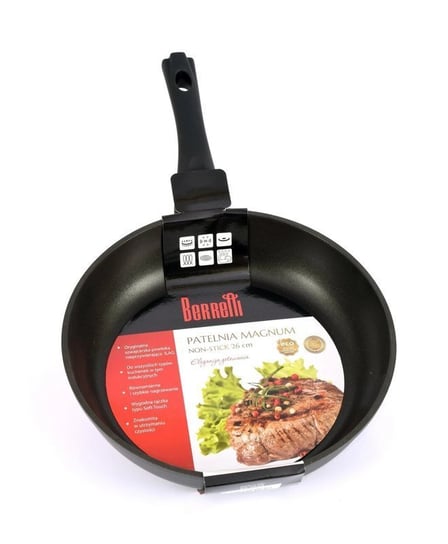 Patelnia BERRETTI MAGNUM NON-STICK, czarna, 26 cm Berretti