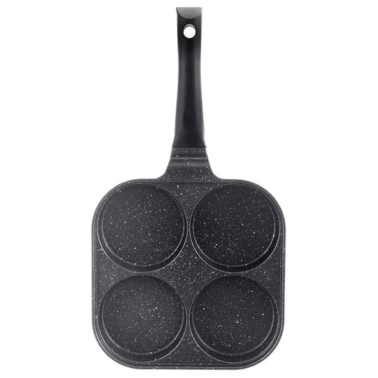 Patelnia do jajek granitowa 4 otwory GRANDE 22x22cm Orion