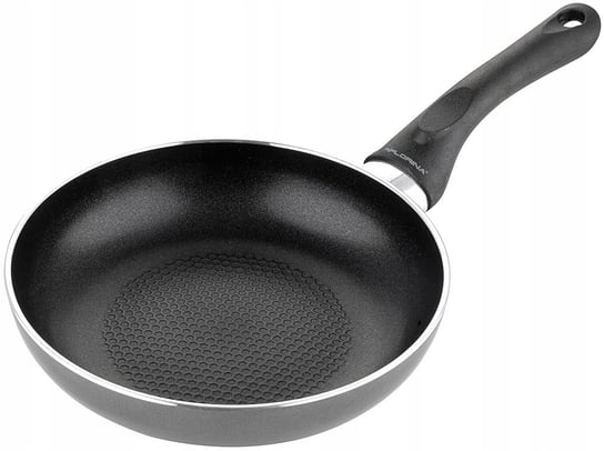 PATELNIA NIEPRZYWIERAJĄCA ALUMINIOWA INDUKCJA GAZ 22cm MNIEJ TŁUSZCZU Florina