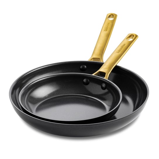 Patelnie ceramiczne PADOVA Black 20 cm + 26 cm GreenPan GreenPan