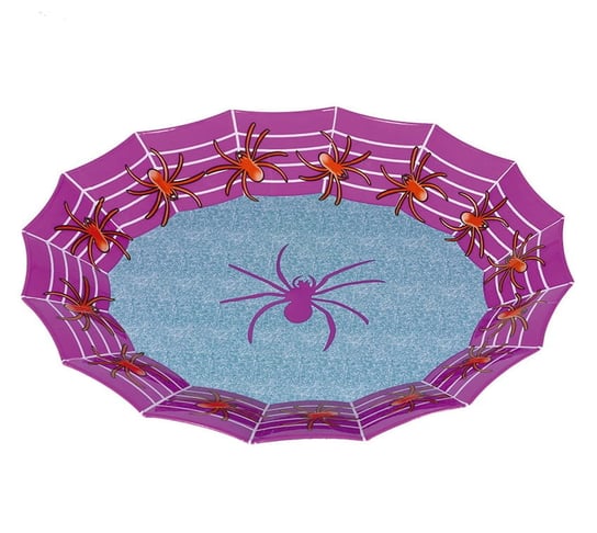 Patera z pająkiem, fioletowa Guirca