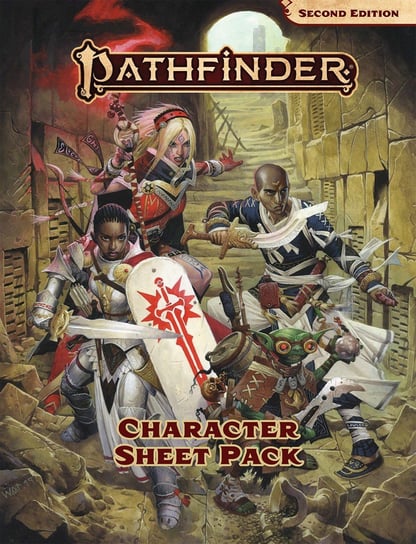 Pathfinder Character Sheet Pack 2nd Edition Other