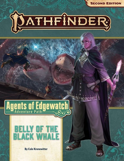 Pathfinder RPG Adventure Path: Belly of the Black Whale (Agents of Edgewatch 5 of 6) 2nd Edition Other