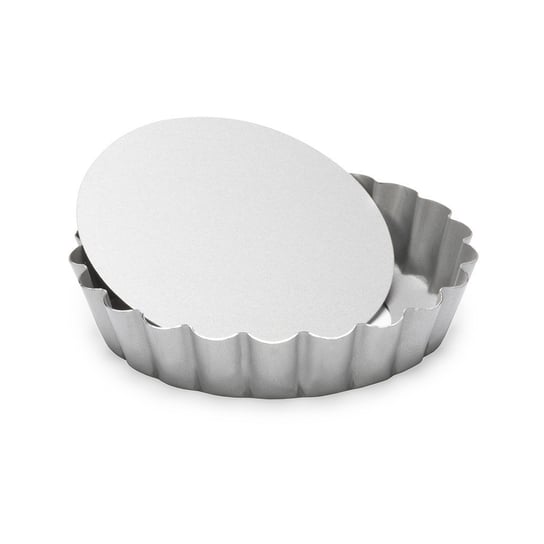 Patisse - mini forma do quiche z wyjmowanym dnem 10cm silver-top Inna marka