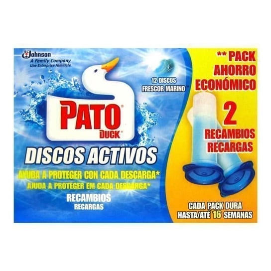 Pato Duck Active Discs Uzupełnienie do żelu morskiego do czyszczenia i dezodoryzowania dysków (opakowanie 12 szt.) Inny producent