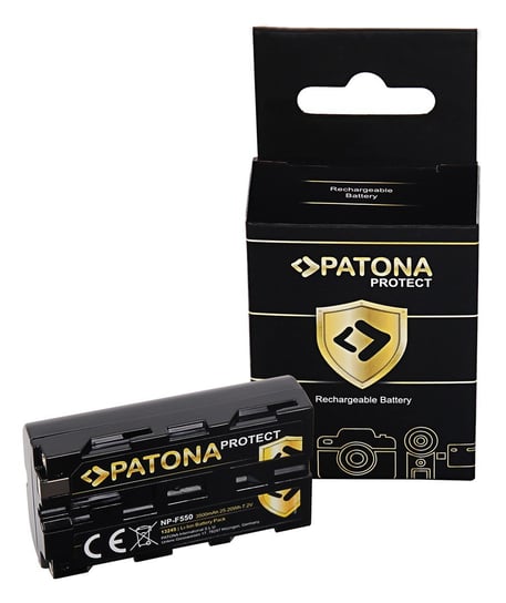 Patona, Akumulator Patona Protect Np-f550 3500mah / 25,2wh Do Sony Np-f550 F330 F530 F750 F930 F920 F550 PATONA