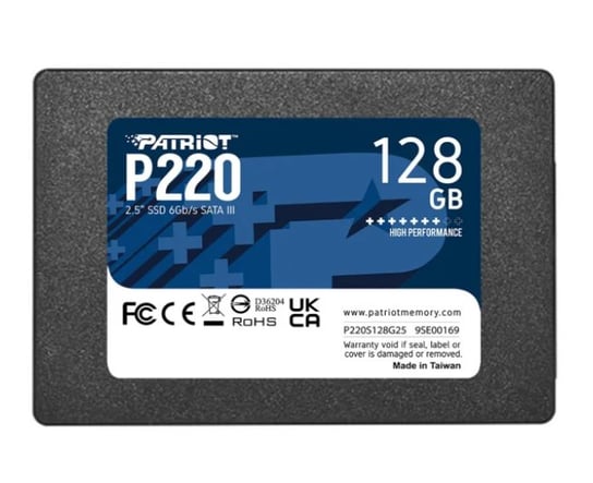 Patriot P220 128GB SATA3 2.5 Patriot