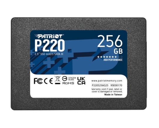 Patriot P220 256GB SATA3 2.5 Patriot