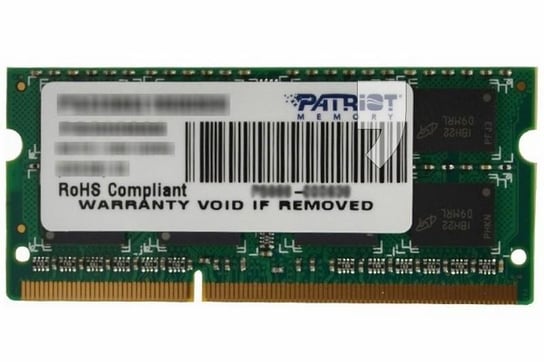 Patriot SIGNATURE SO-DIMM 2GB DDR3 1333MHz CL9 Patriot