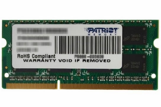 Patriot SIGNATURE SO-DIMM 4GB DDR3 1333MHz CL9 Patriot