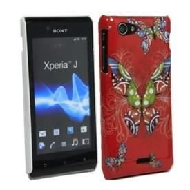 Patterns Sony Xperia J Czerwony Motyl Bestphone