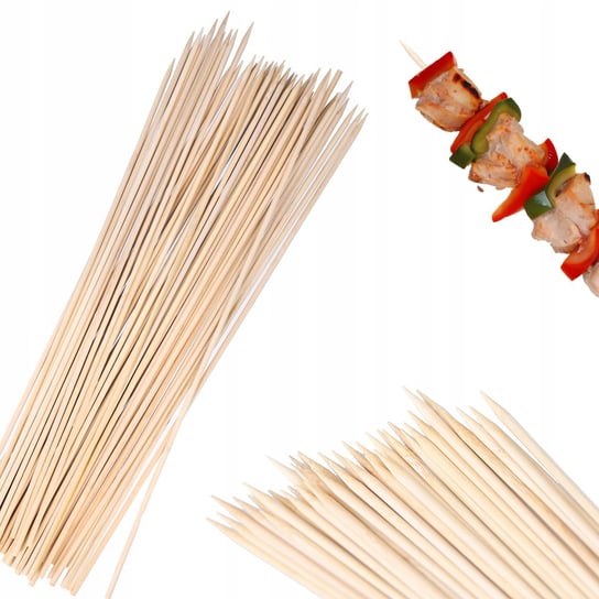 Patyczki do szaszłyków szpikulce bambusowe 100 szt Nice Stuff