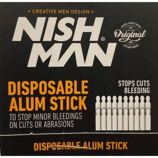 Patyczki na skaleczenia Nishman Alum Stick 20szt Nishman