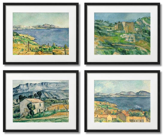 Paul Cézanne, PEJZAŻE PROWENSALSKIE DEKORAMA