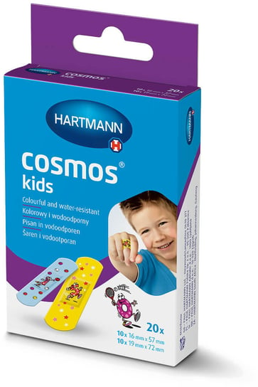 Paul Hartmann, Plaster Cosmos Kids, 2 rozmiary, 20 szt. Paul Hartmann