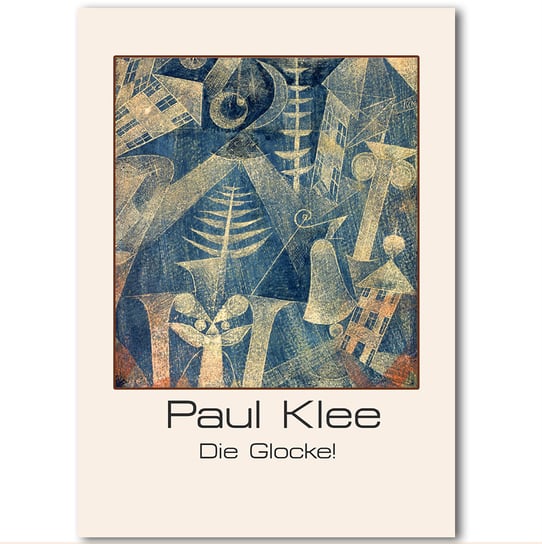 Paul Klee  Die Glocke! Plakat 50X70 DEKORAMA