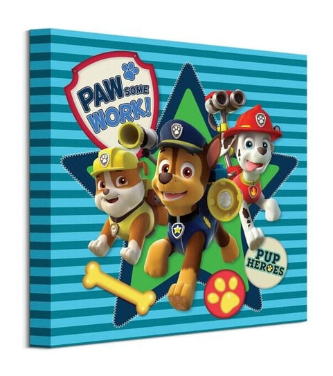Paw Patrol Pawsome Work - obraz na płótnie Psi Patrol
