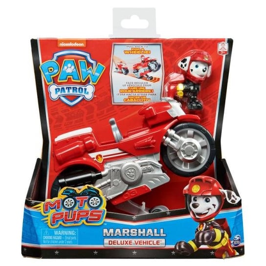 PAW PATROL / PSI PATROL Moto Pups Motopieski Pojazd motocykl Marshall 20127784 p6 Spin Master Inny producent