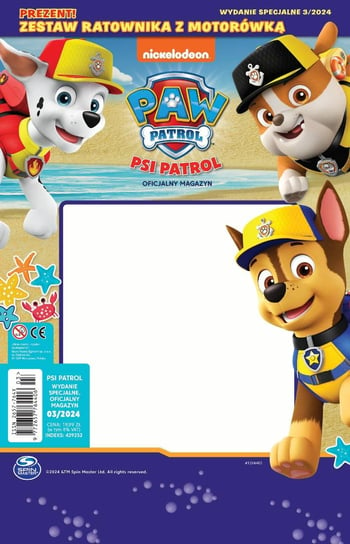 Paw Patrol Psi Patrol Oficjalny Magazyn Wydanie Specjalne Egmont Polska Sp. z o.o.