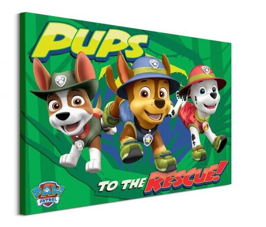 Paw Patrol Pups To The Rescue - obraz na płótnie Psi Patrol